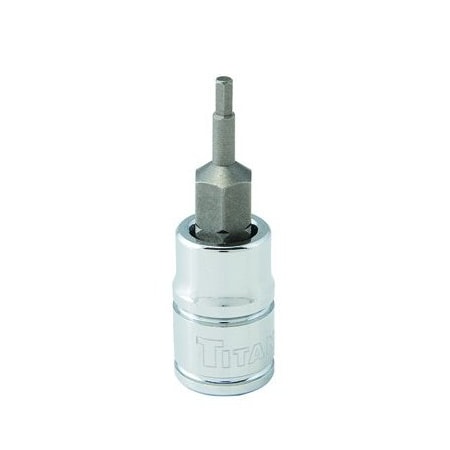 Titan HEX BIT SOCKET 1/4" DRIVE 5/64" TL15650